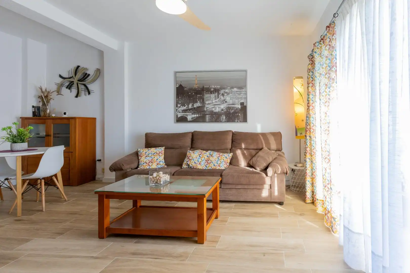 Sala de estar de Apartamento en venta en Torremolinos con Jardín privado, Terraza y Piscina comunitaria