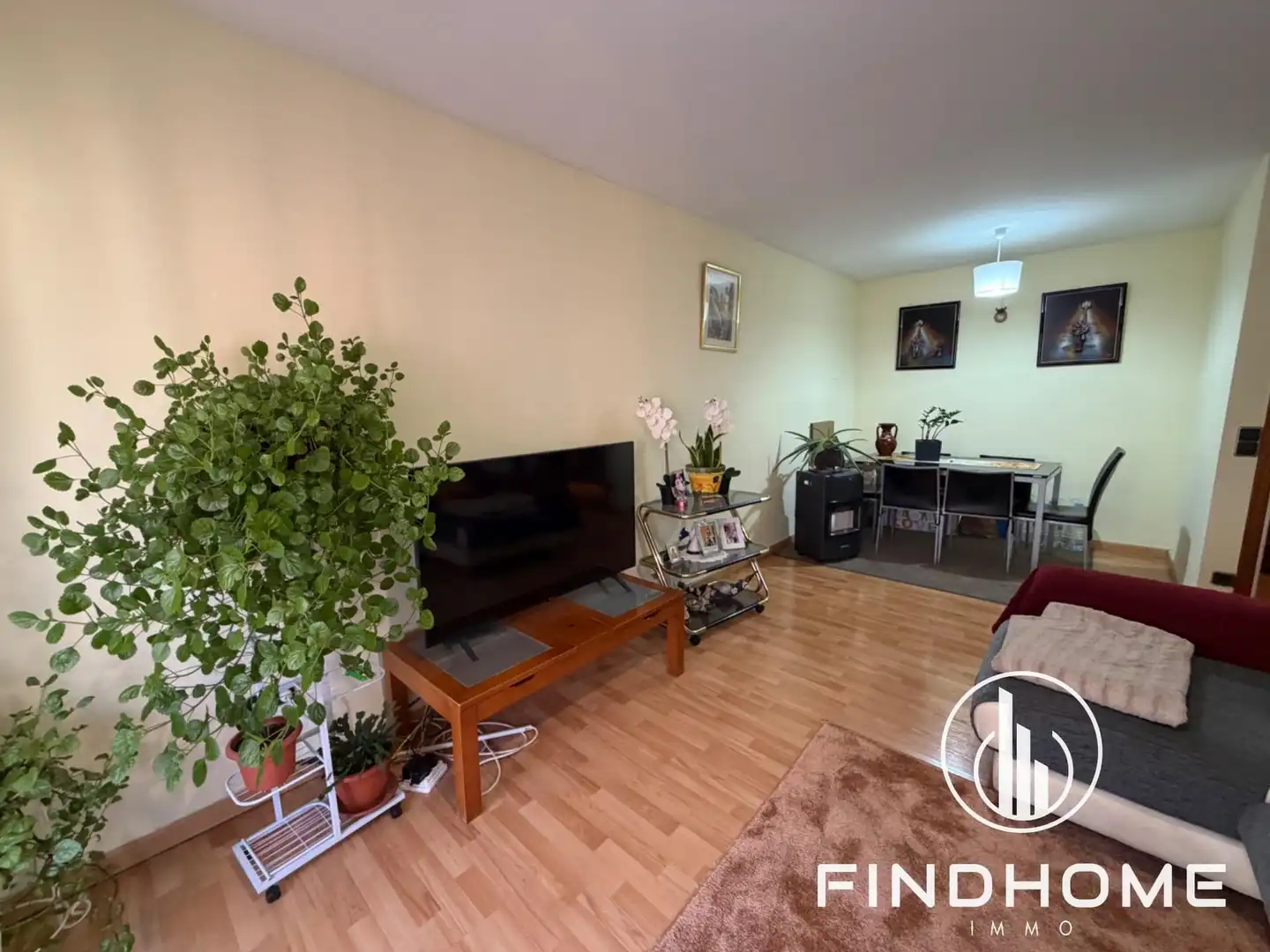 Living room of Flat for sale in Olot  with Heating and Terrace