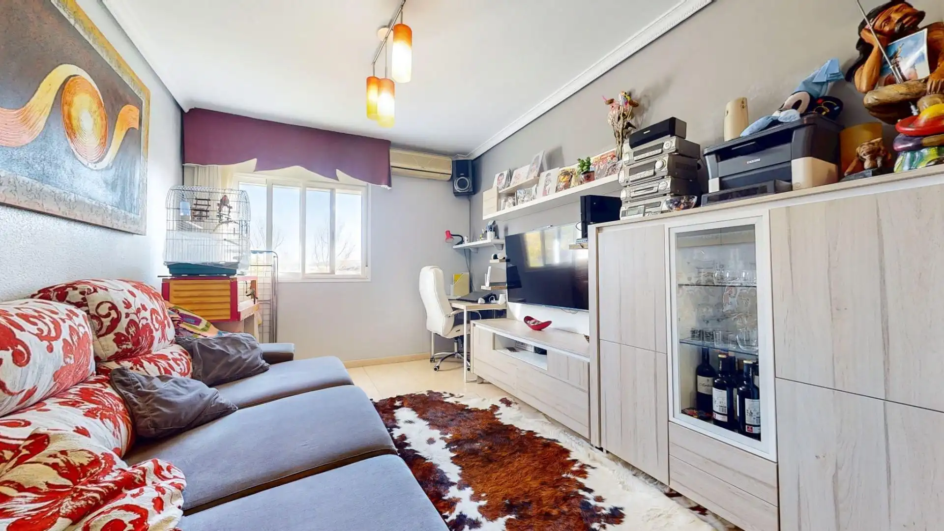 Living room of Flat for sale in Huércal de Almería  with Air Conditioner and Community pool
