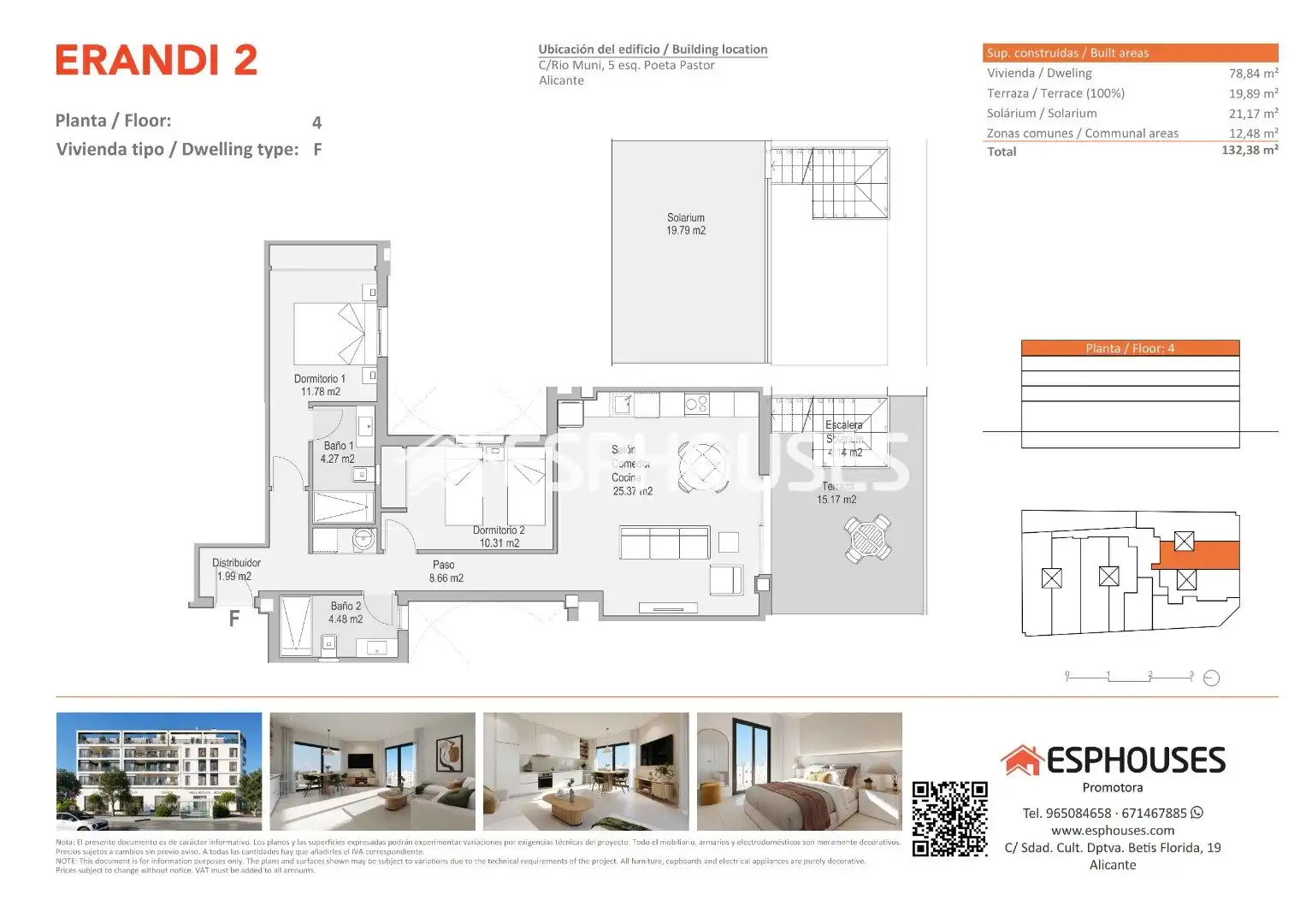 Penthouse mit Terrasse zum Verkauf in Rio Muni 5, imagen 13