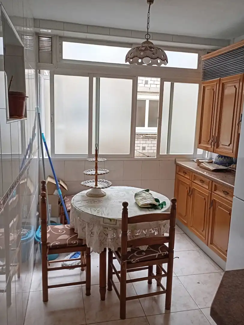Cocina de Piso de alquiler en Alcorcón con Calefacción, Parquet y Terraza