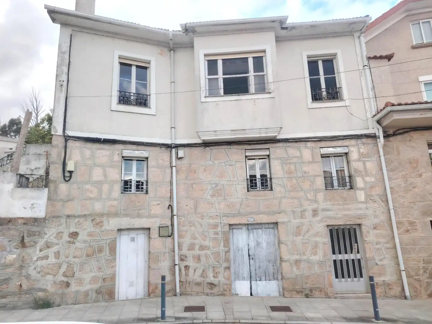 Vista exterior de Finca rústica en venta en As Neves   con Terraza y Balcón
