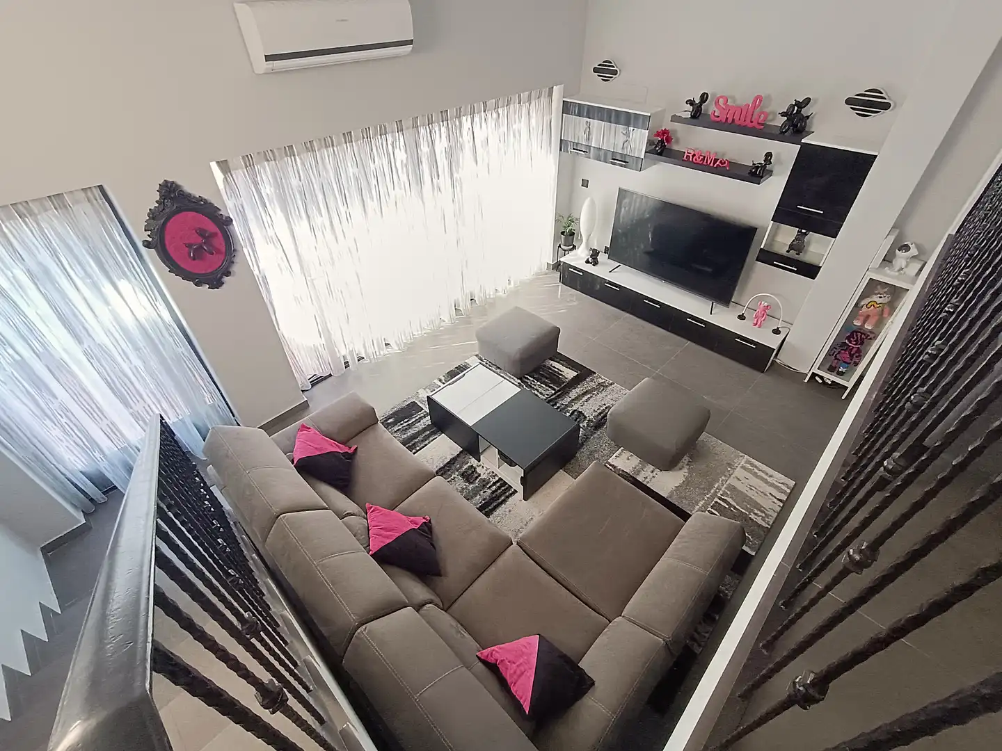 Sala de estar de Piso en venta en Brunete con Aire acondicionado, Calefacción y Jardín privado