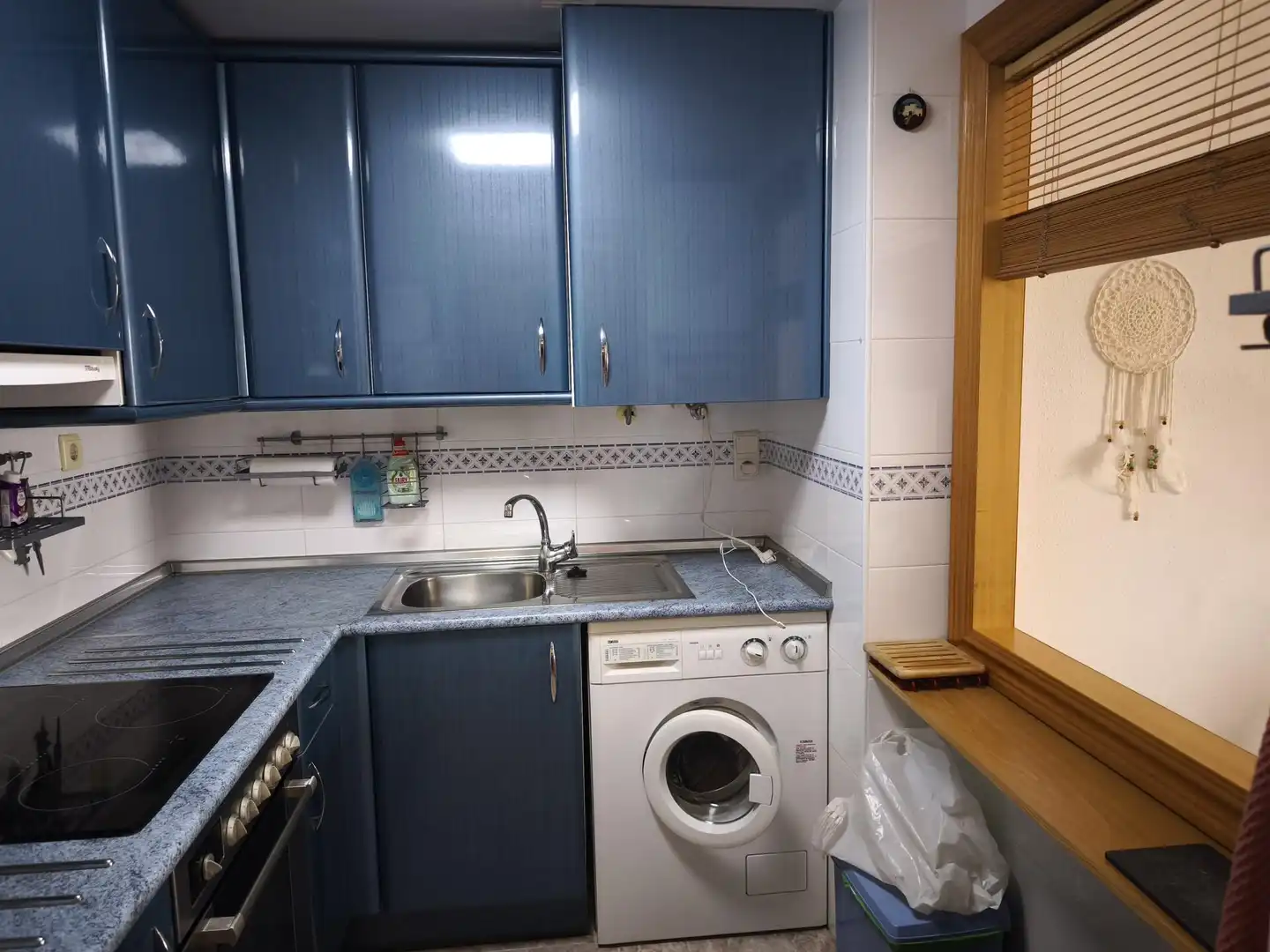 Kitchen of Flat for rent in La Ràpita  with Terrace and Furnished