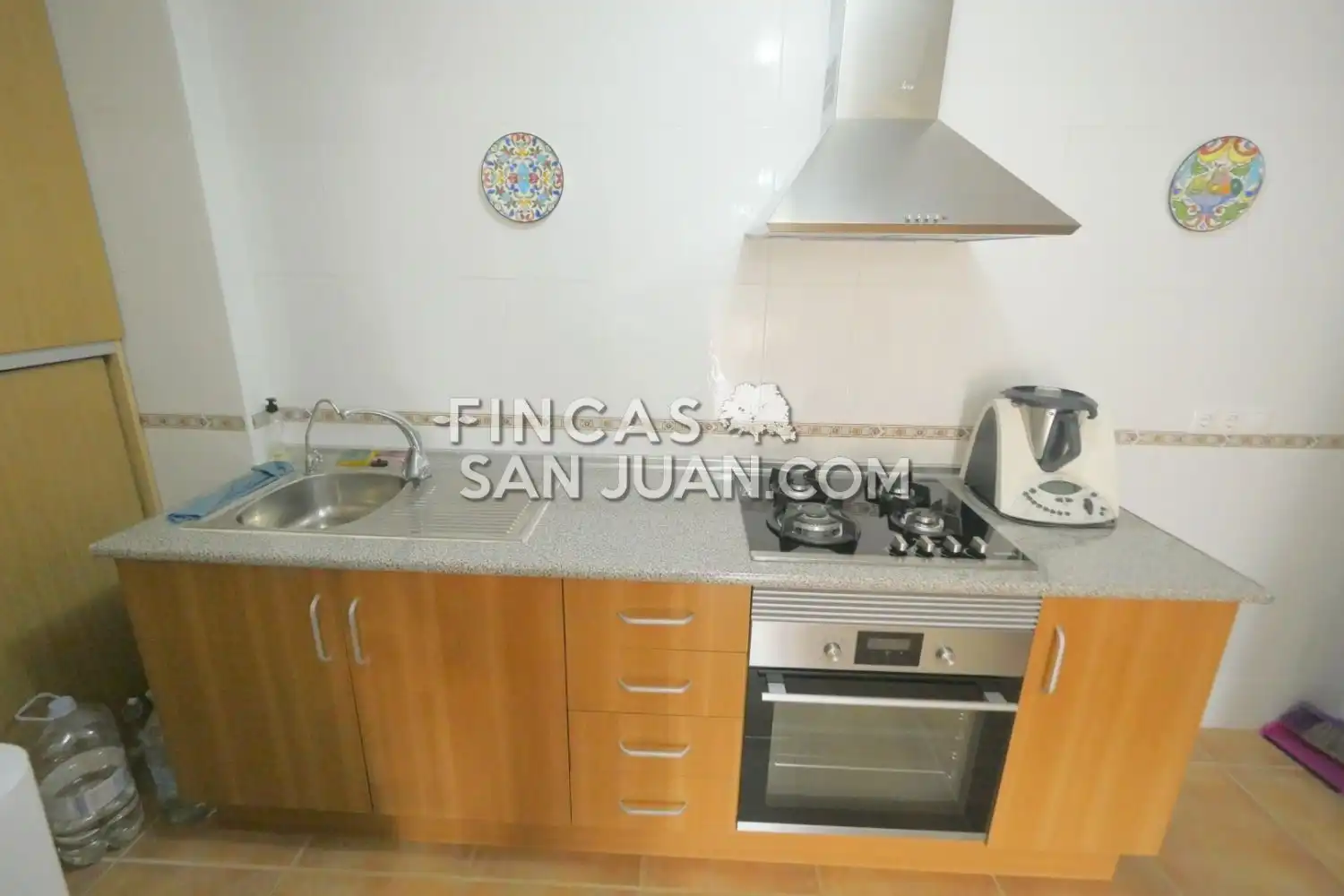 Küche von Wohnung zum Verkauf in Hondón de los Frailes mit Heizung und Abstellraum