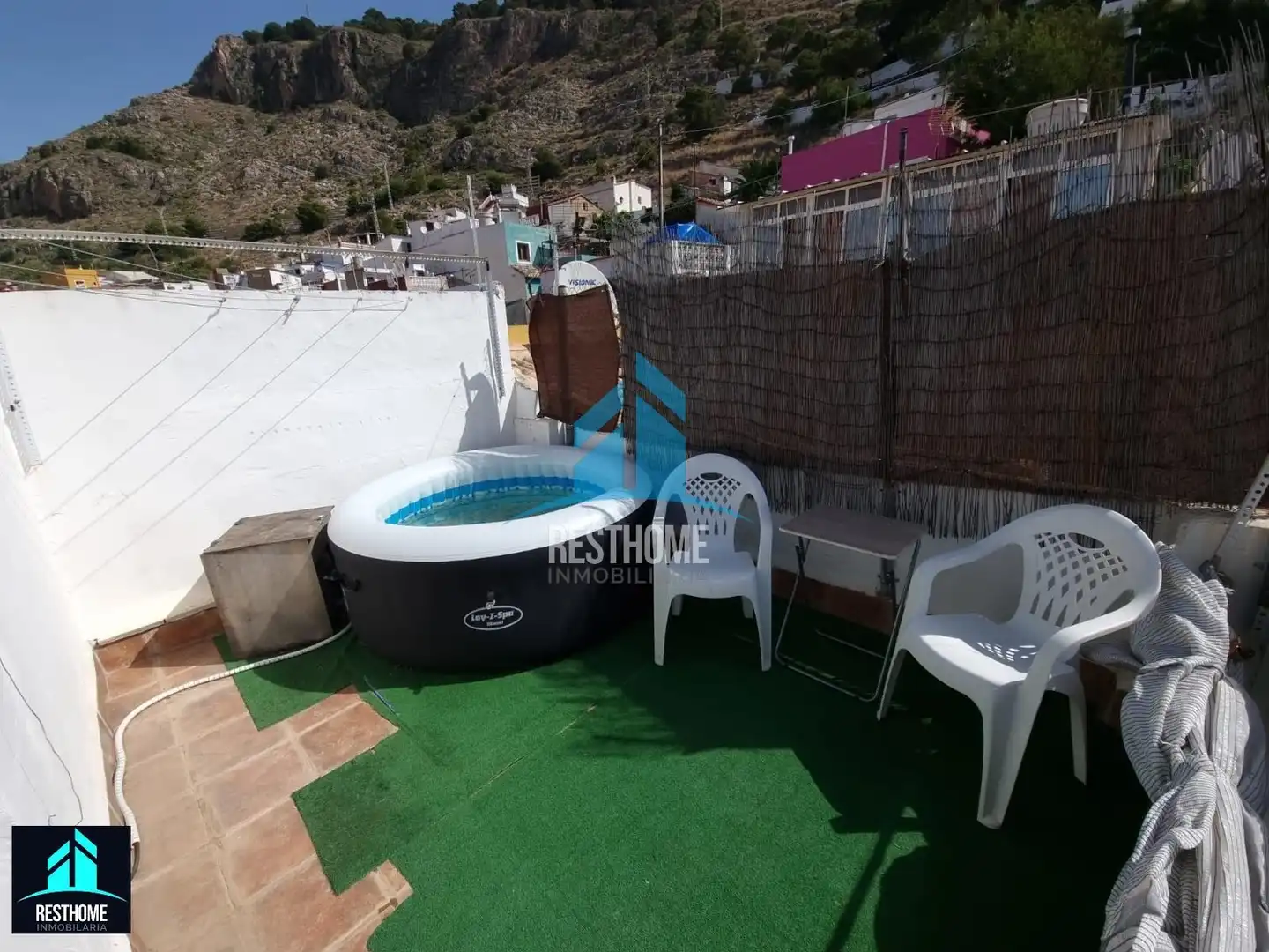 Terrassa de Casa o xalet en venda en Cullera amb Aire condicionat, Jardí privat i Terrassa
