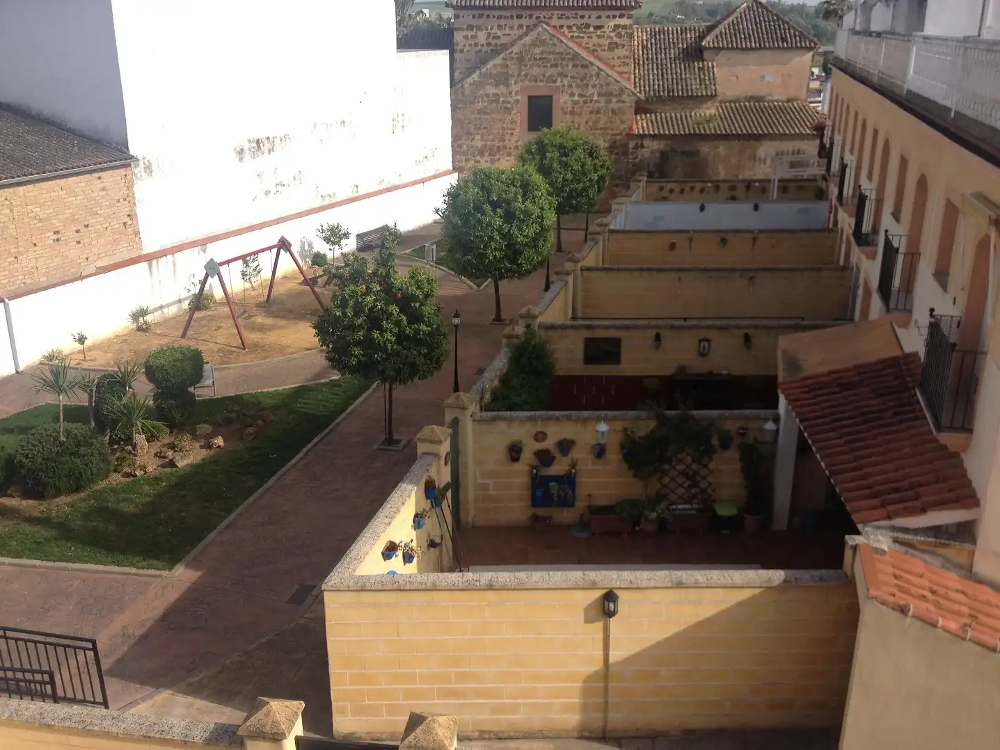 Terraza de Casa adosada en venta en Villafranca de Córdoba con Aire acondicionado, Piscina y Amueblado