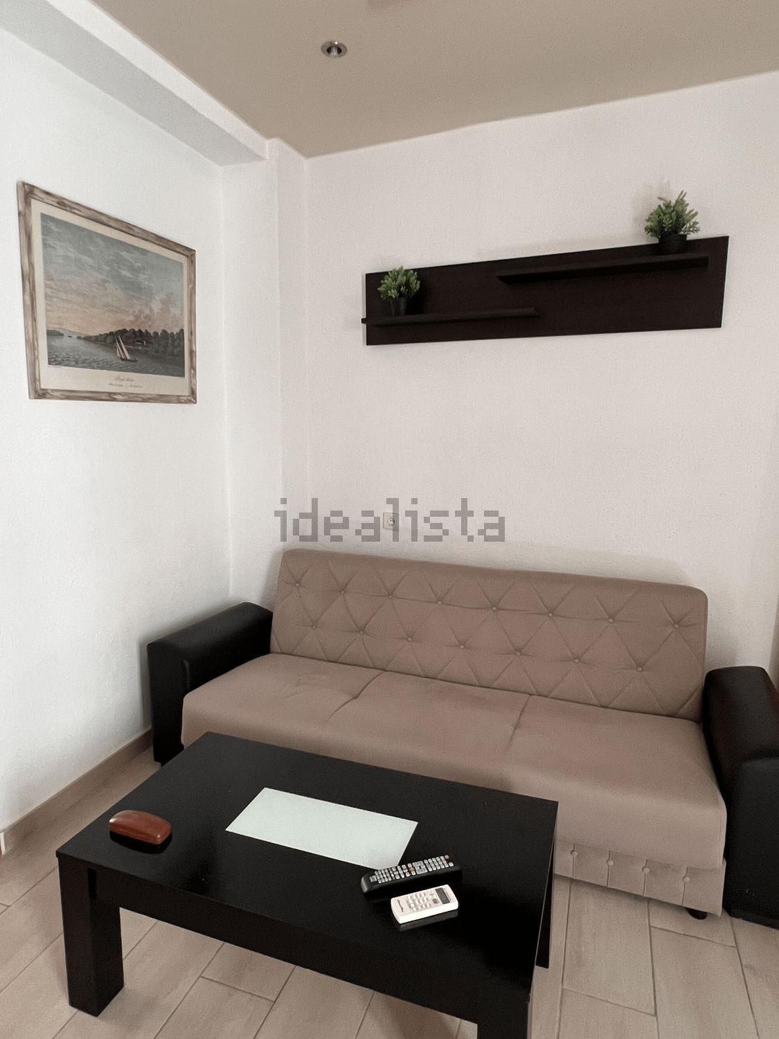 Sala d'estar de Pis de lloguer en Alicante / Alacant amb Aire condicionat i Calefacció