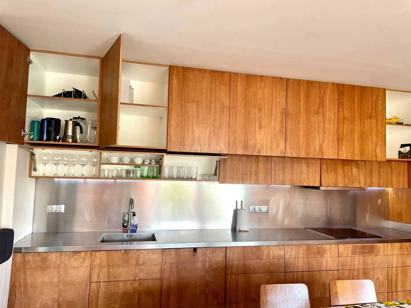 Cocina de Casa o chalet de alquiler en Cangas  con Jardín privado, Parquet y Terraza