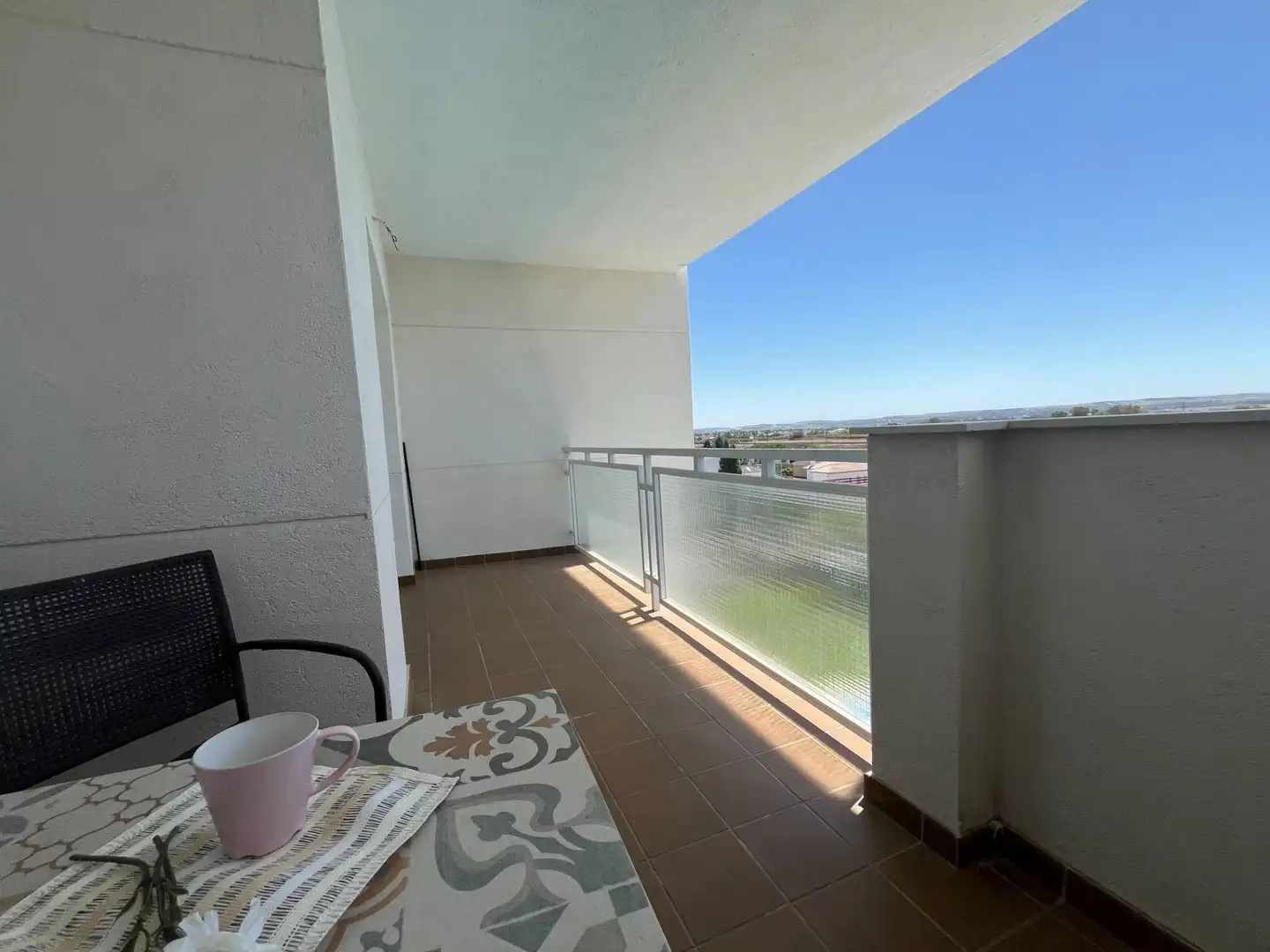Balcony of Flat for sale in Jerez de la Frontera  with Air Conditioner, Heating and Private garden