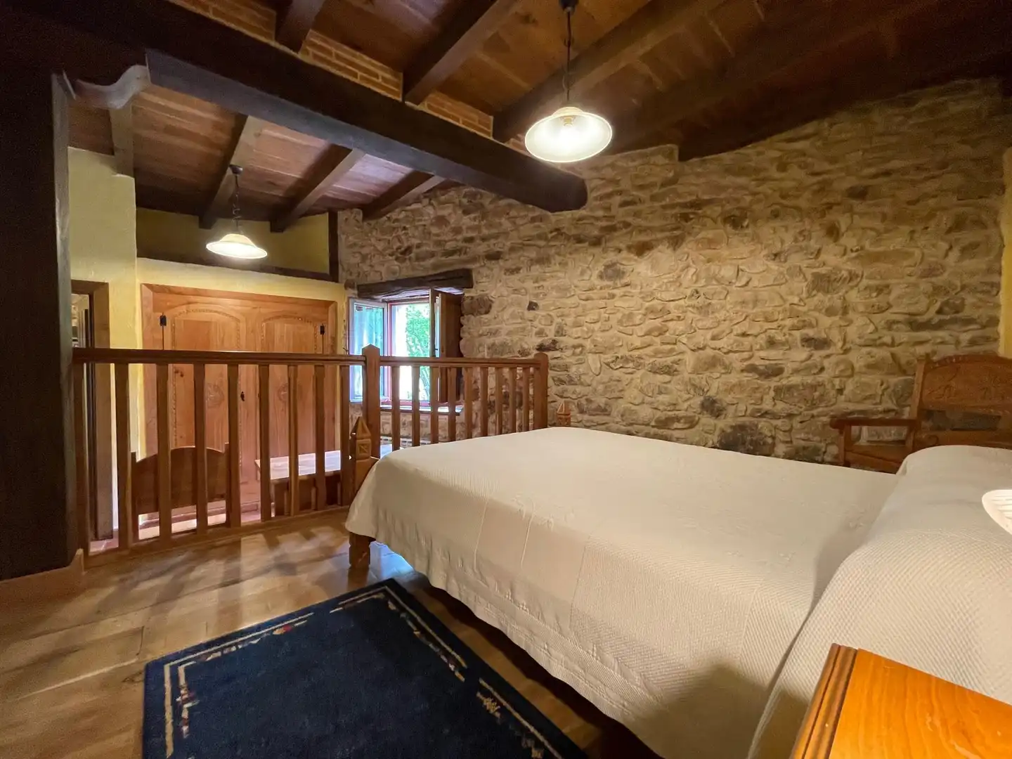 Schlafzimmer von Country house zum Verkauf in Villarcayo de Merindad de Castilla la Vieja mit Terrasse, Möbliert und Balkon
