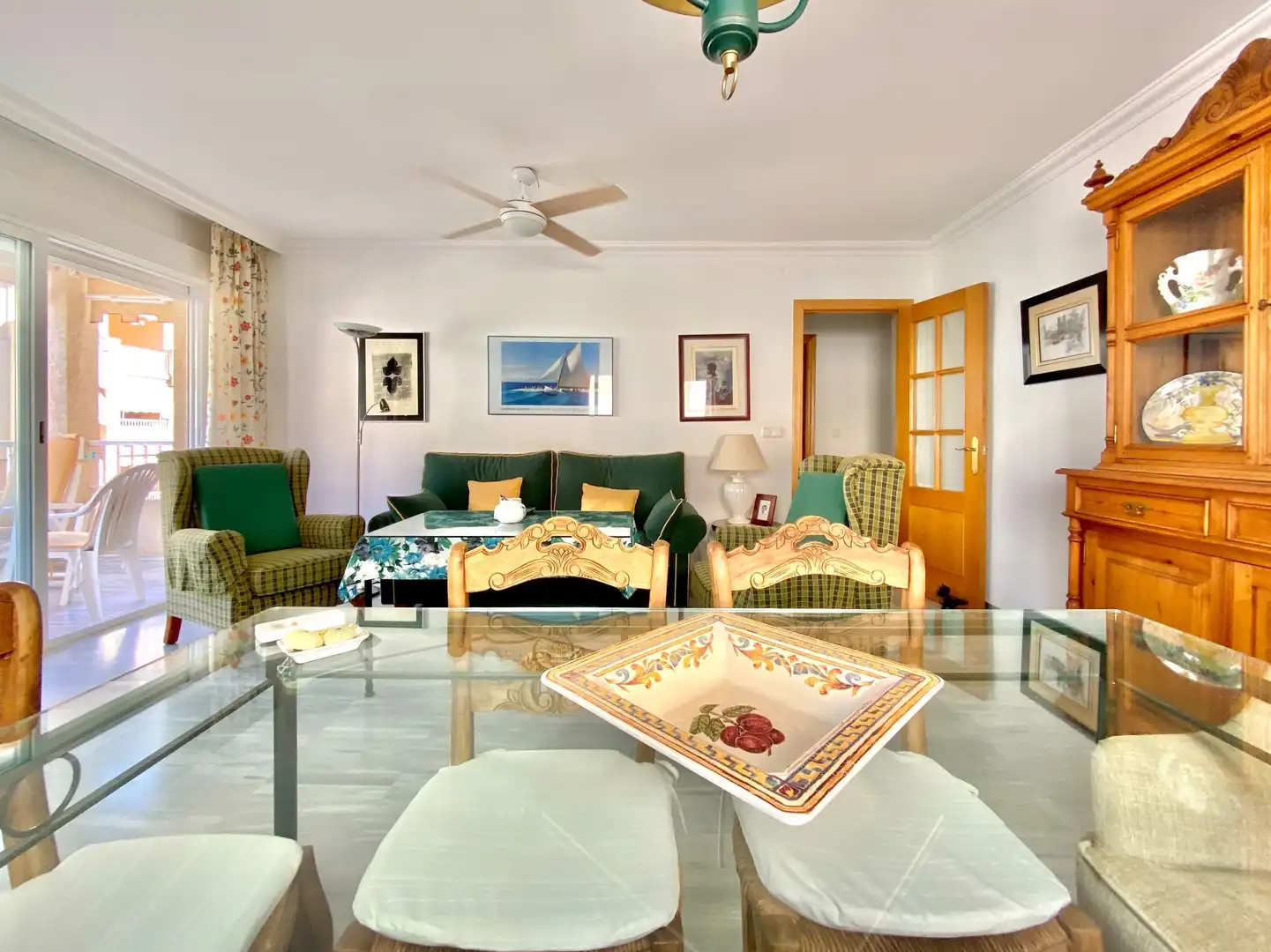 Sala de estar de Apartamento de alquiler en Velilla - Velilla Taramay