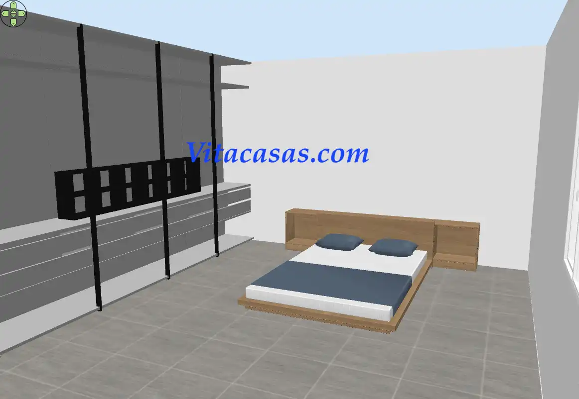 Schlafzimmer von Geschaftsraum zum Verkauf in Madrid mit Klimaanlage, Möbliert und Alarm