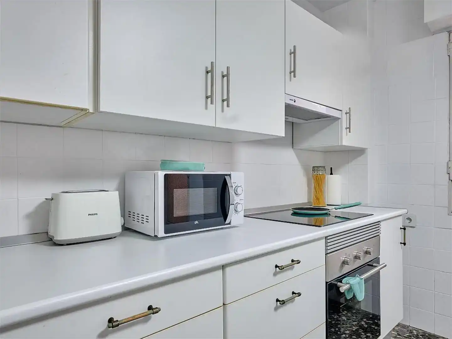 Kitchen of Flat for share in Casco Urbano