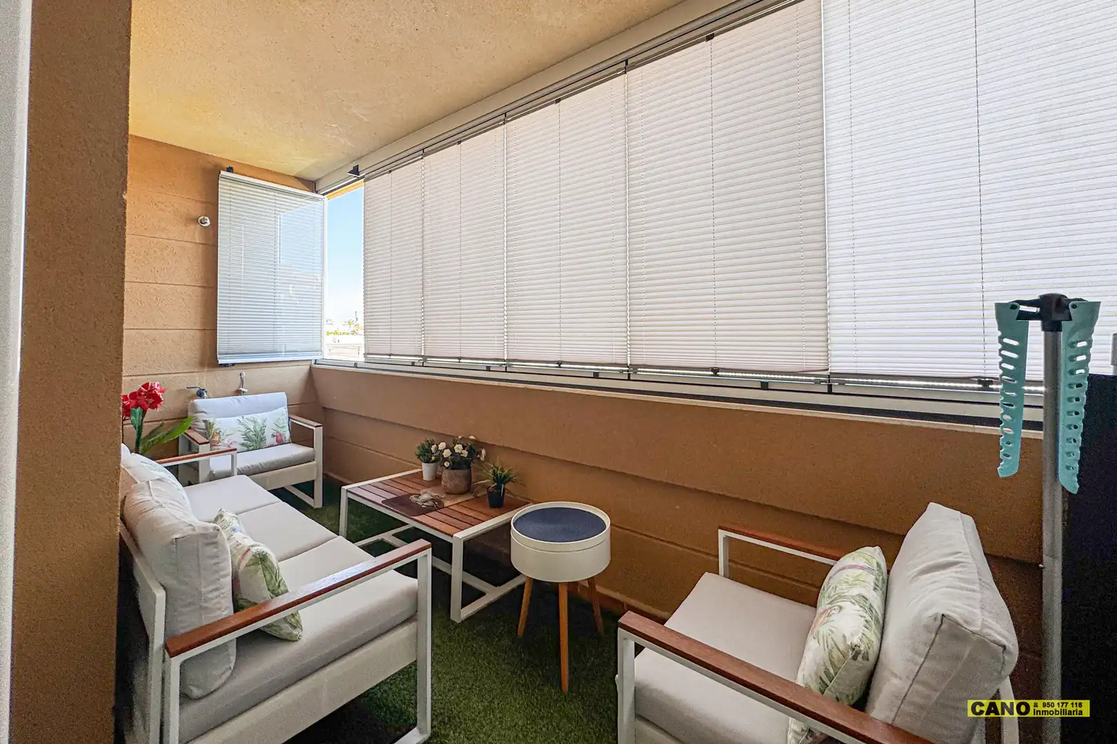Balcony of Flat for sale in Roquetas de Mar  with Air Conditioner, Heating and Terrace