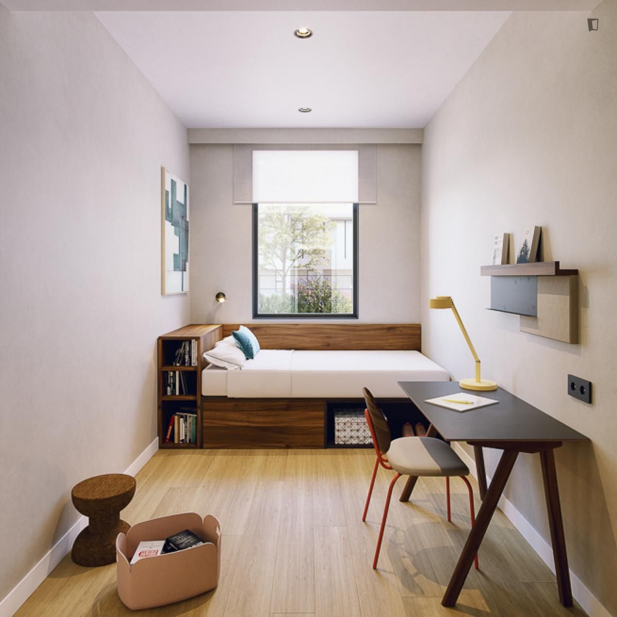 Bedroom of Flat to share in Santiago de Compostela   with Furnished