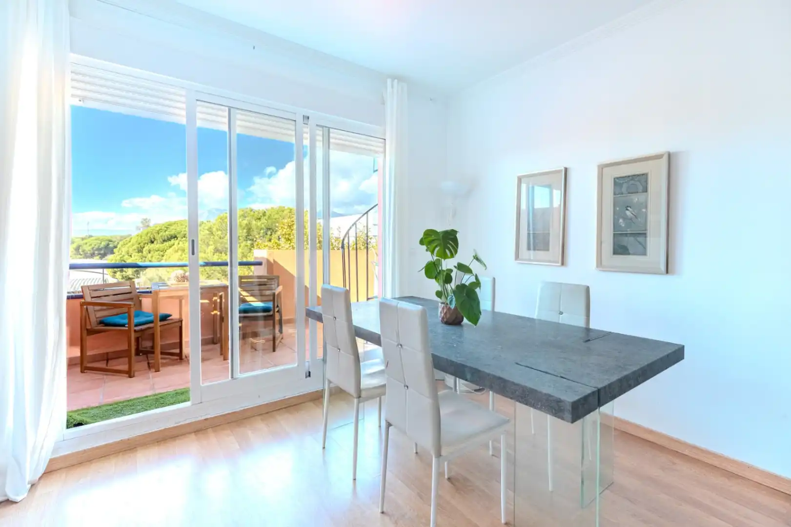 Dining room of Attic for sale in Marbella  with Air Conditioner, Heating and Terrace