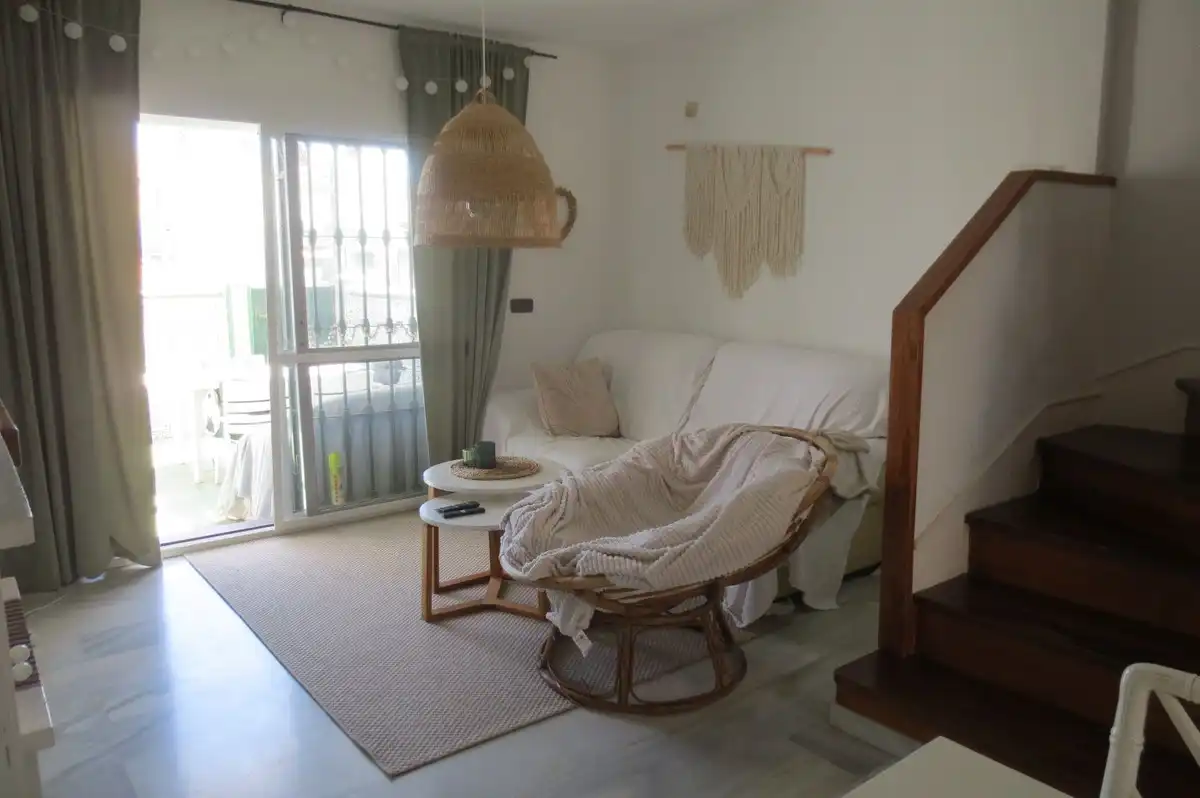 Living room of Detached homes for sale in Mijas  with Terrace, Swimming Pool and Furnished