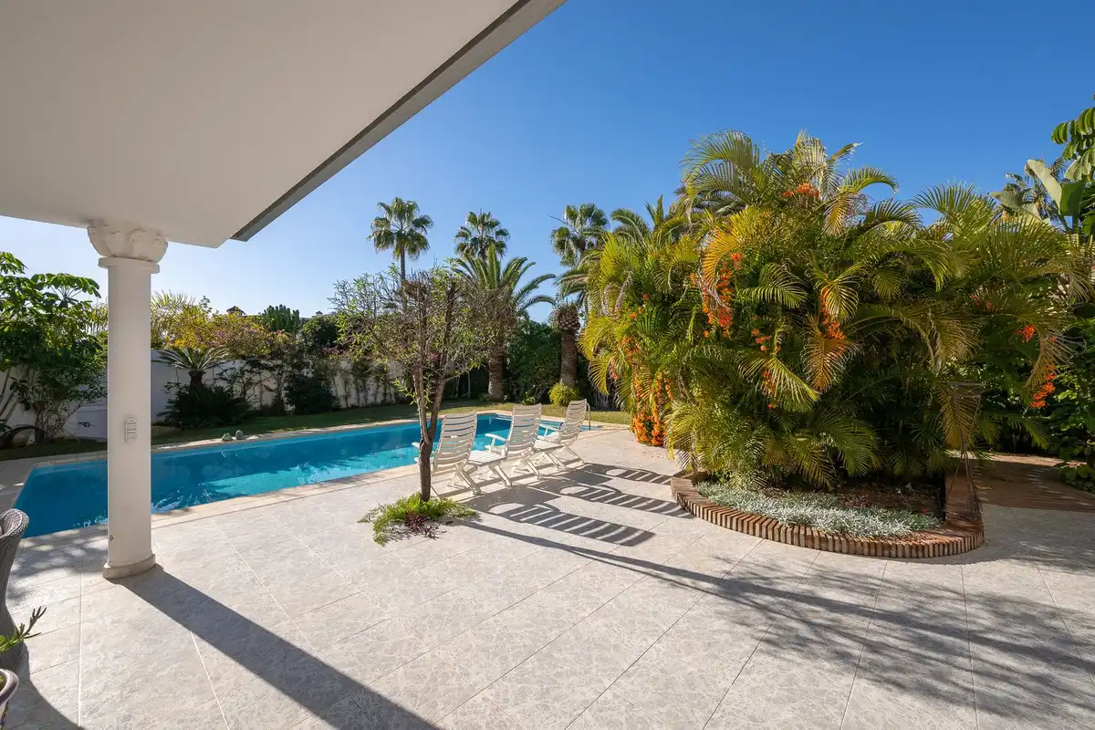 Terraza de Casa o chalet en venta en Marbella con Terraza, Trastero y Piscina