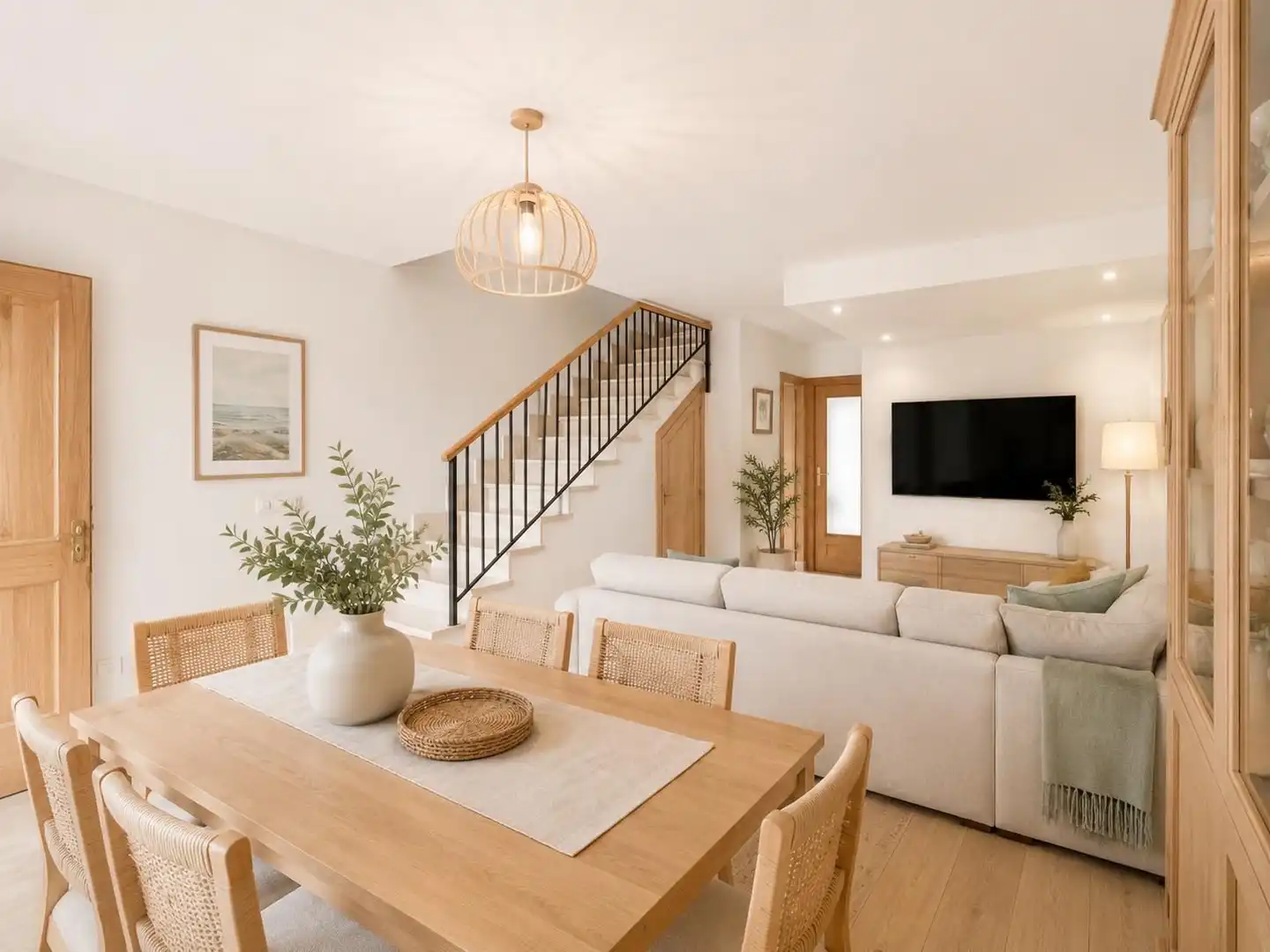 Sala de estar de Casa o chalet en venta en Marratxí con Aire acondicionado, Calefacción y Jardín privado