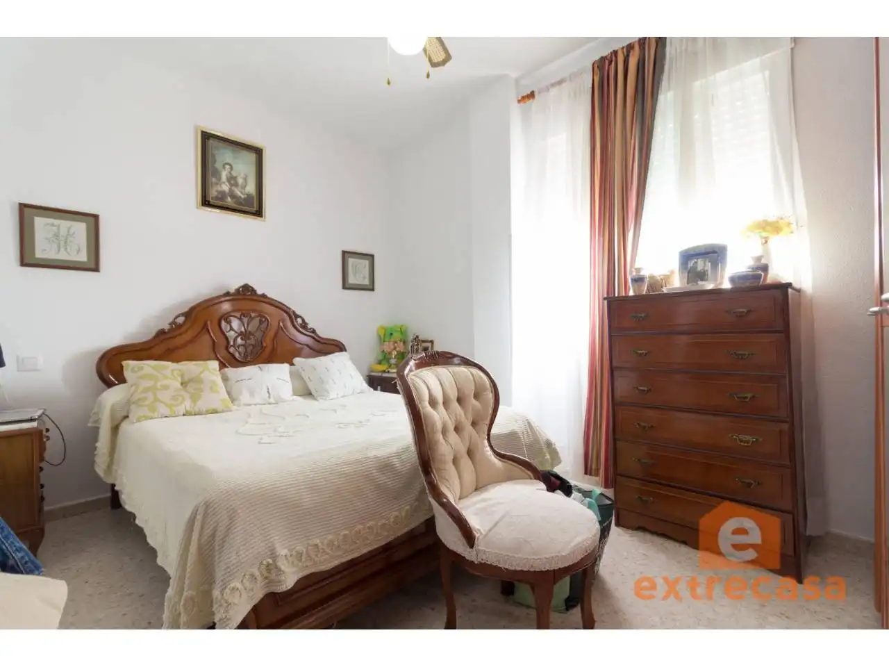 Bedroom of Apartments for sale in Badajoz  with Storage room, Furnished and Balcony