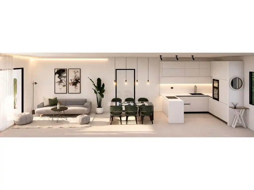 Sala d'estar de Apartament en venda en Finestrat amb Piscina