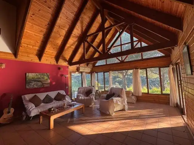 Sala de estar de Finca rústica en venta en Mijas con Calefacción, Jardín privado y Terraza