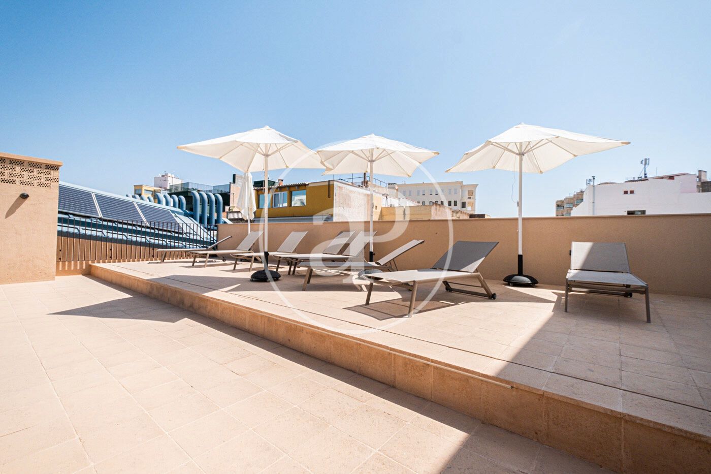 Terrace of Flat to rent in  Palma de Mallorca  with Air Conditioner, Heating and Terrace