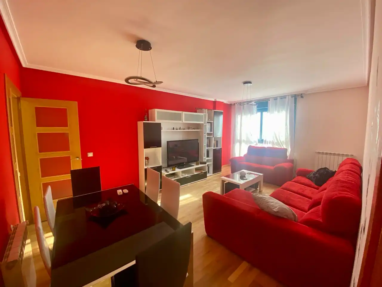 Sala de estar de Piso en venta en Ciudad Real con Aire acondicionado, Calefacción y Trastero