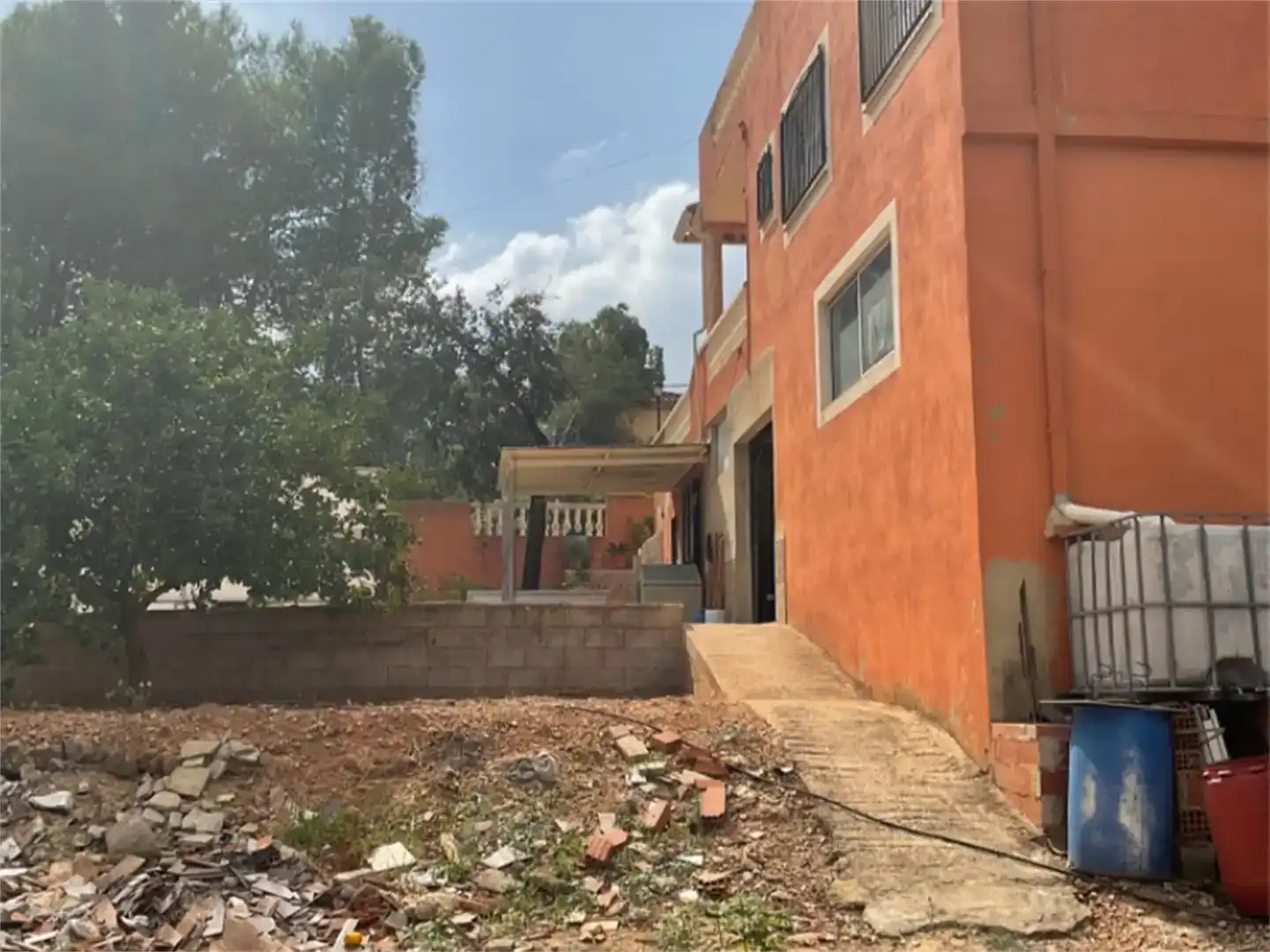 Vista exterior de Casa o xalet en venda en Benigànim amb Aire condicionat, Piscina i Balcó