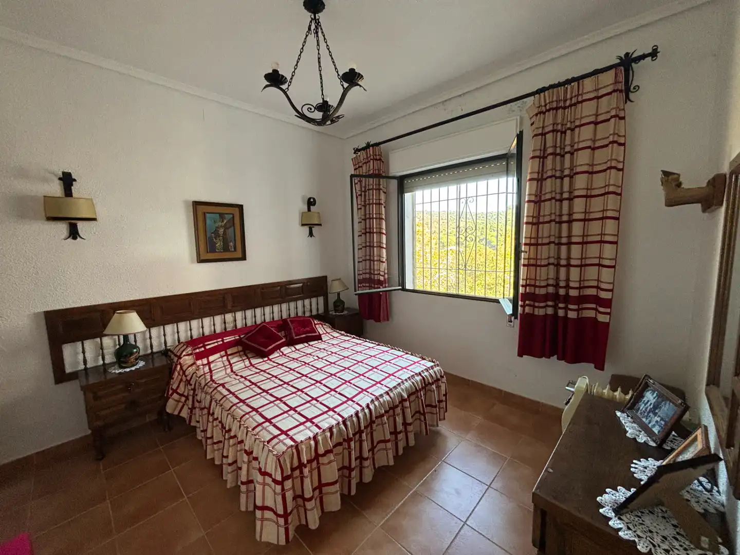 Habitación de Finca rústica en venta en Andújar con Aire acondicionado, Terraza y Piscina