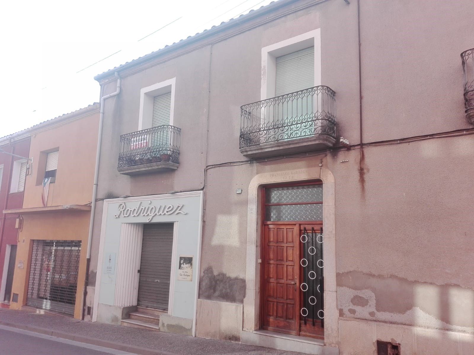 Vista exterior de Pis en venda en Llagostera amb Terrassa i Balcó