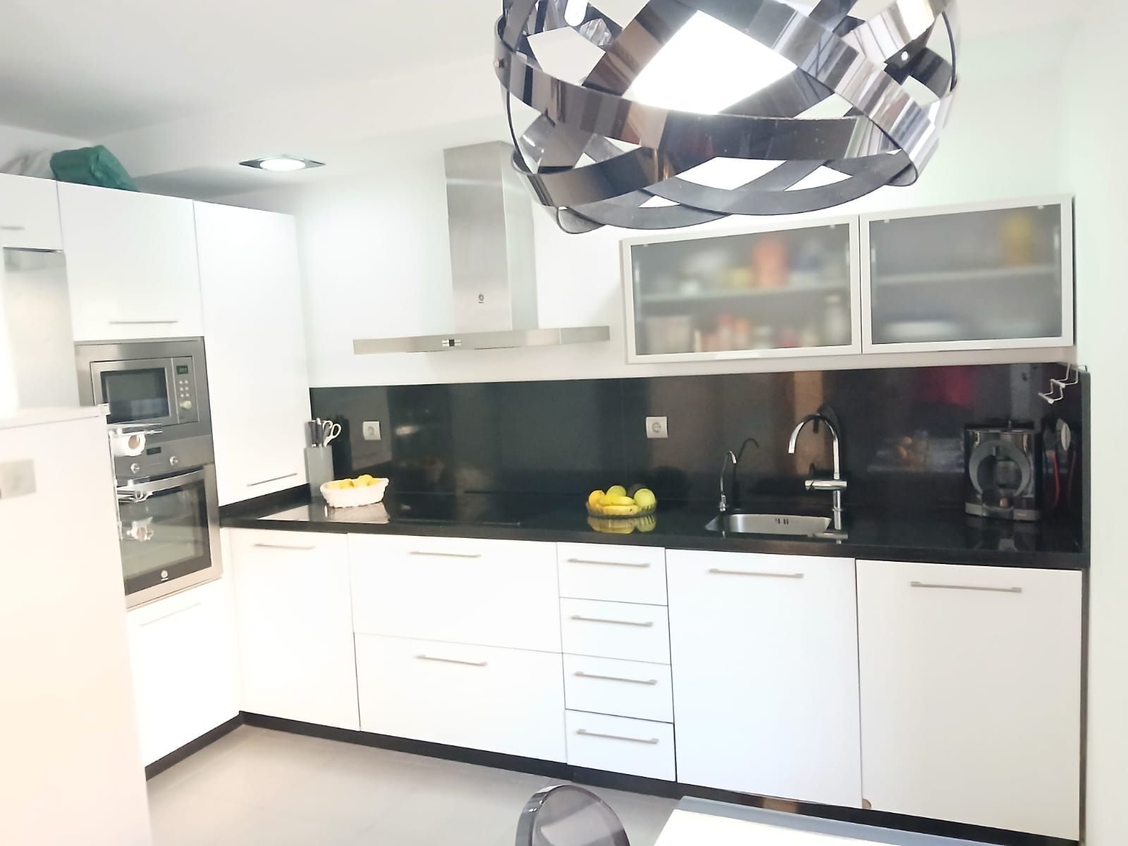 Kitchen of Single-family semi-detached for sale in Mijas  with Air Conditioner, Terrace and Furnished