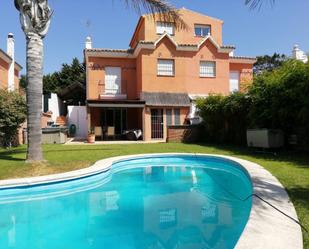 Garden of Single-family semi-detached for sale in Estepona  with Air Conditioner, Terrace and Swimming Pool