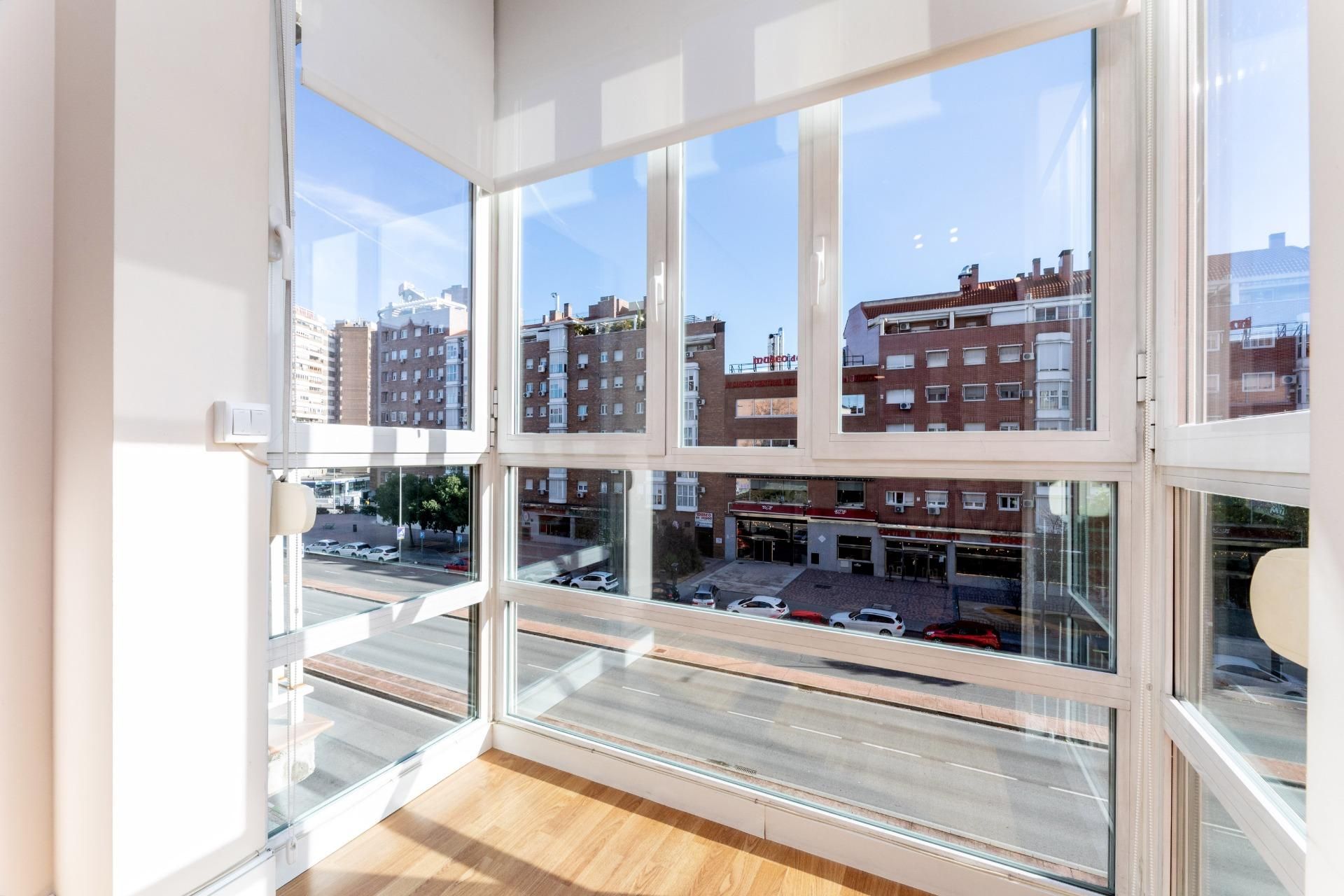 Bedroom of Flat for sale in  Madrid Capital  with Heating