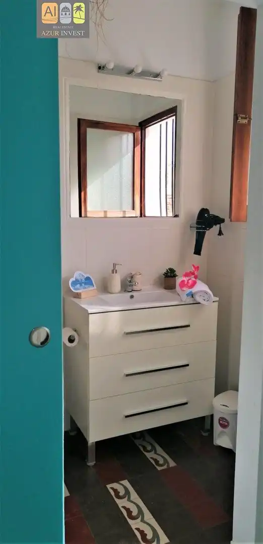 Baño de Estudio de alquiler en Altea con Aire acondicionado y Amueblado