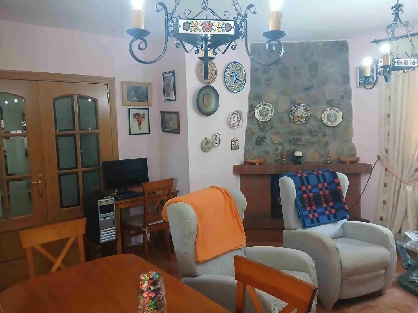 Living room of Houses for sale in Marugán, Segovia