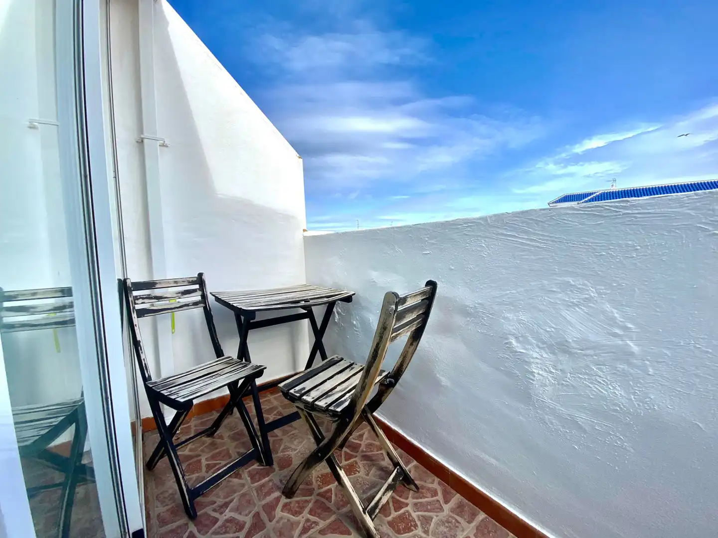 Terrasse von Wohnungen zur Miete in Tarifa mit Terrasse, Möbliert und Haustiere erlaubt