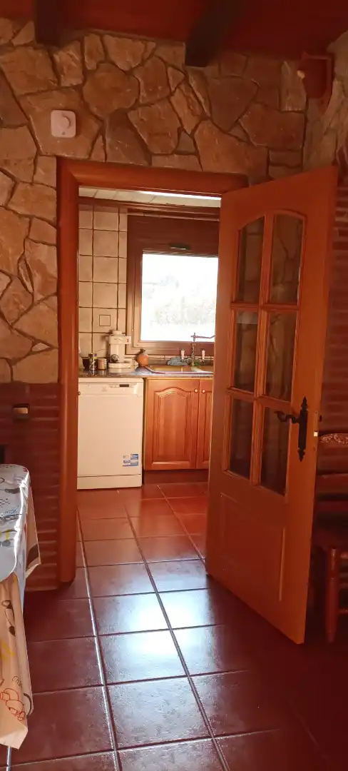 Cuina de Casa o xalet en venda en Vacarisses amb Jardí privat, Traster i Piscina