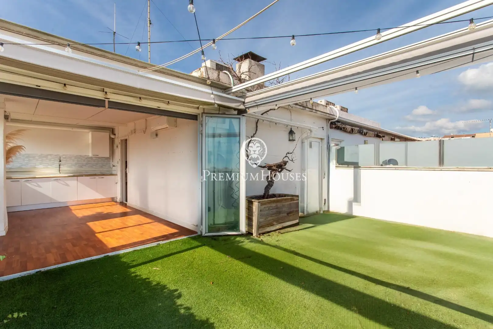 Terrace of Attic for sale in Mataró  with Air Conditioner, Heating and Parquet flooring