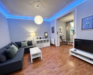 Sala d'estar de Apartament per a compartir en  Barcelona Capital amb Aire condicionat, Calefacció i Terrassa