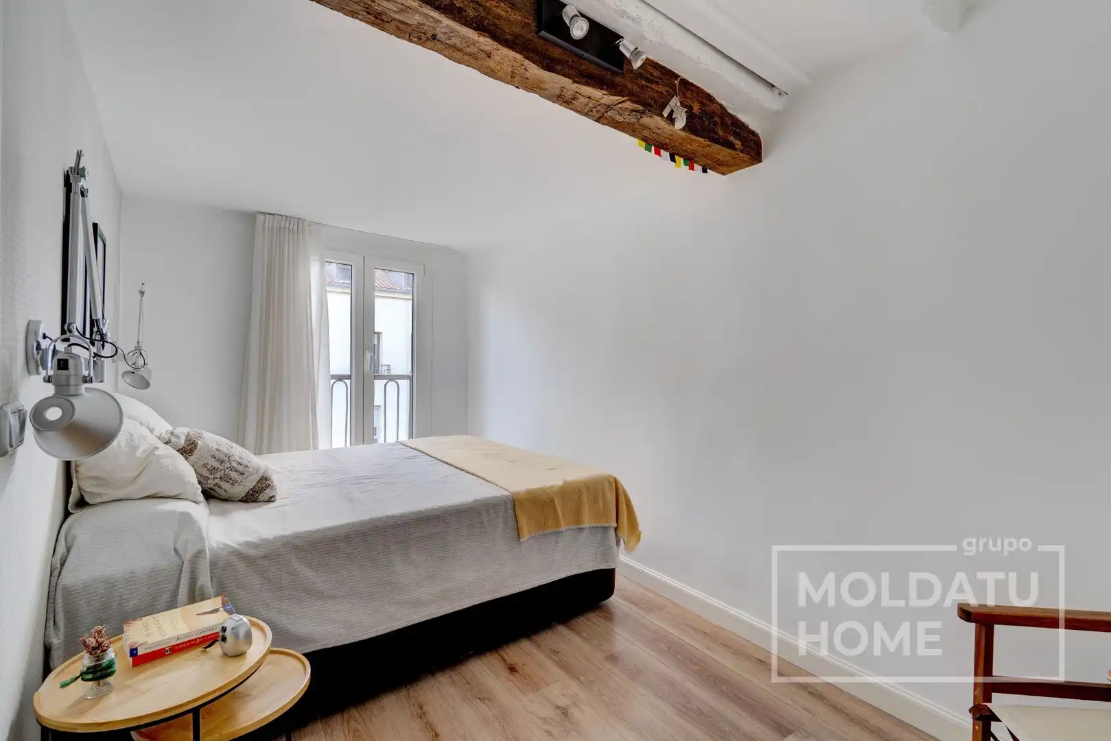 Bedroom of Flat for sale in Parte Vieja