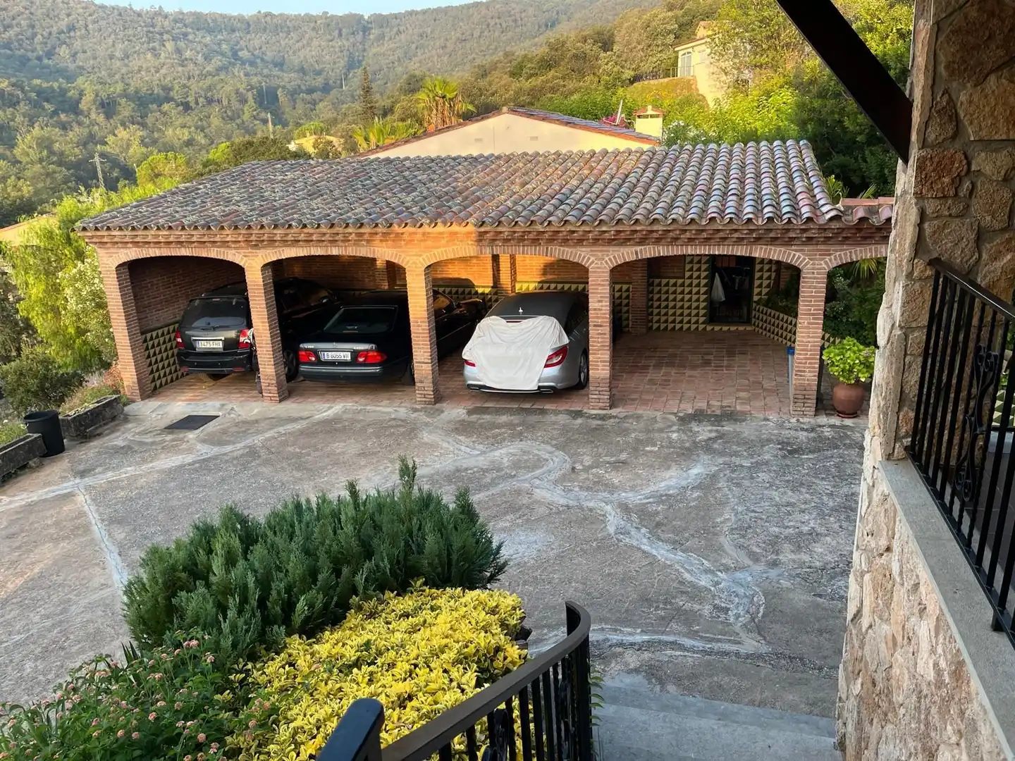 Parking de Casa o chalet en venta en Santa Cristina d'Aro con Calefacción, Jardín privado y Terraza