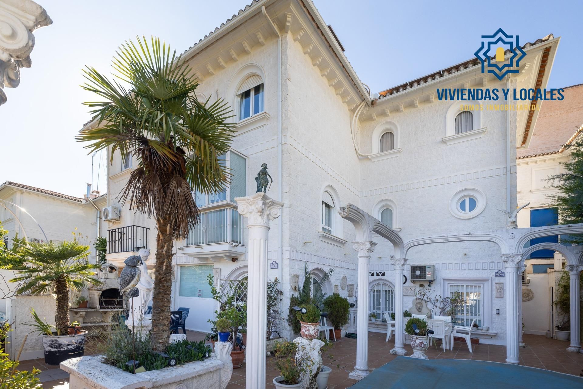 Exterior view of Single-family semi-detached for sale in Gójar  with Heating, Private garden and Parquet flooring