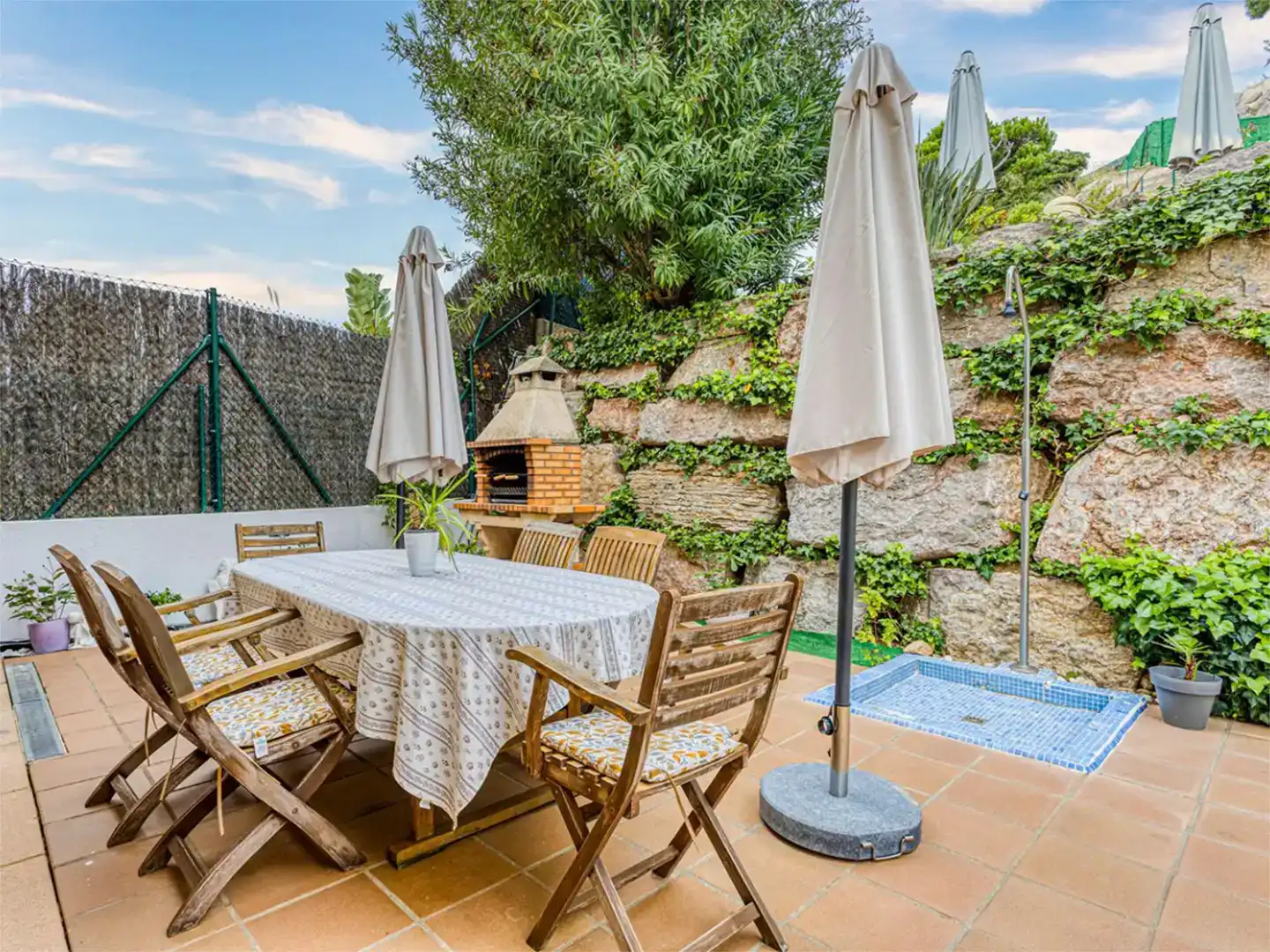 Terrace of Flat for sale in Lloret de Mar  with Air Conditioner, Swimming Pool and Balcony