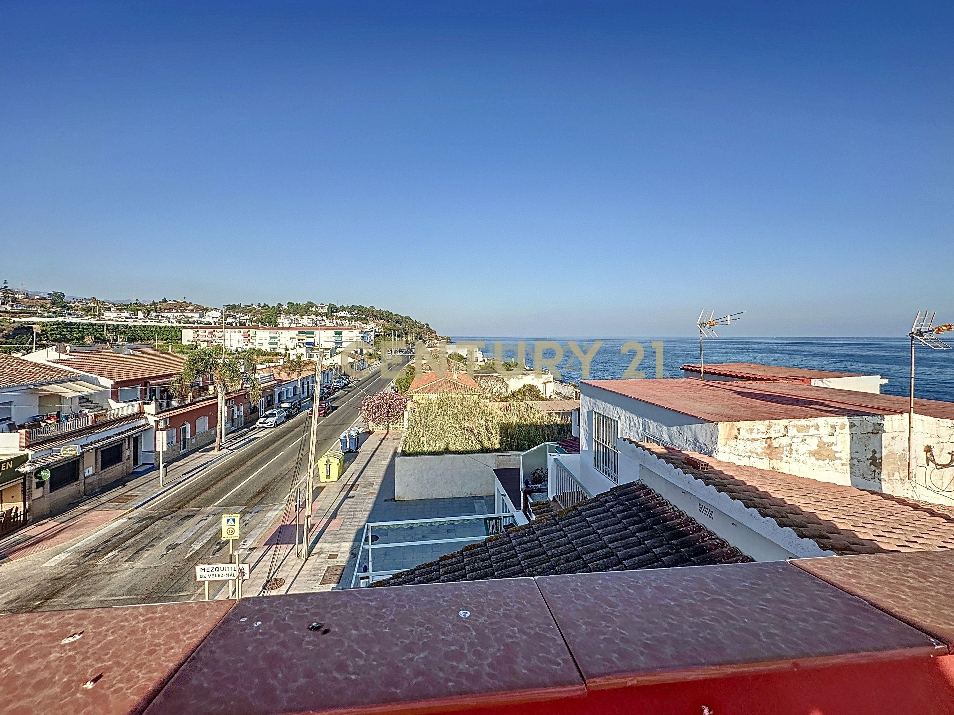 Exterior view of Single-family semi-detached for sale in Algarrobo  with Storage room, Washing machine and Microwave