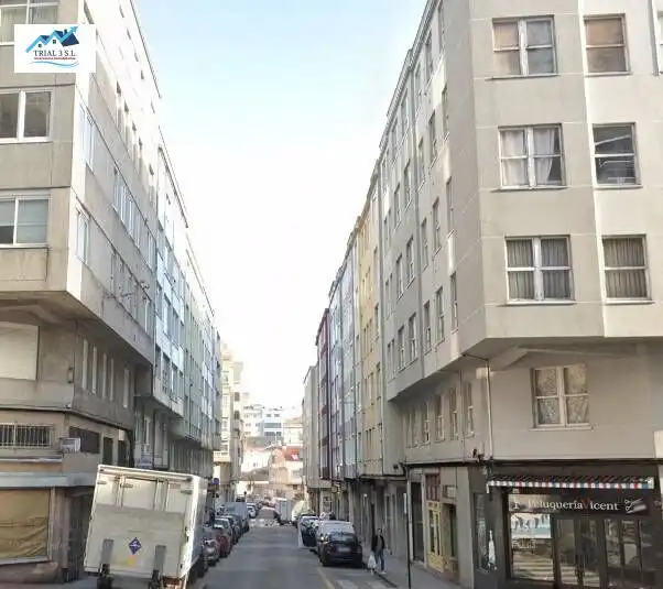 Exterior view of Flat for sale in A Coruña Capital 
