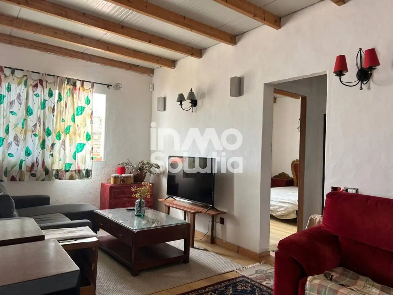 Sala de estar de Casa adosada en venta en Gáldar con Terraza