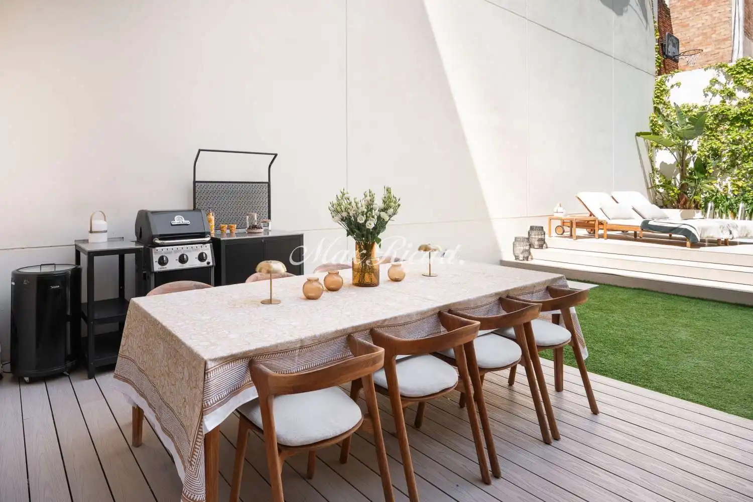 Terrace of Flat for sale in Barcelona  with Air Conditioner, Terrace and Swimming Pool