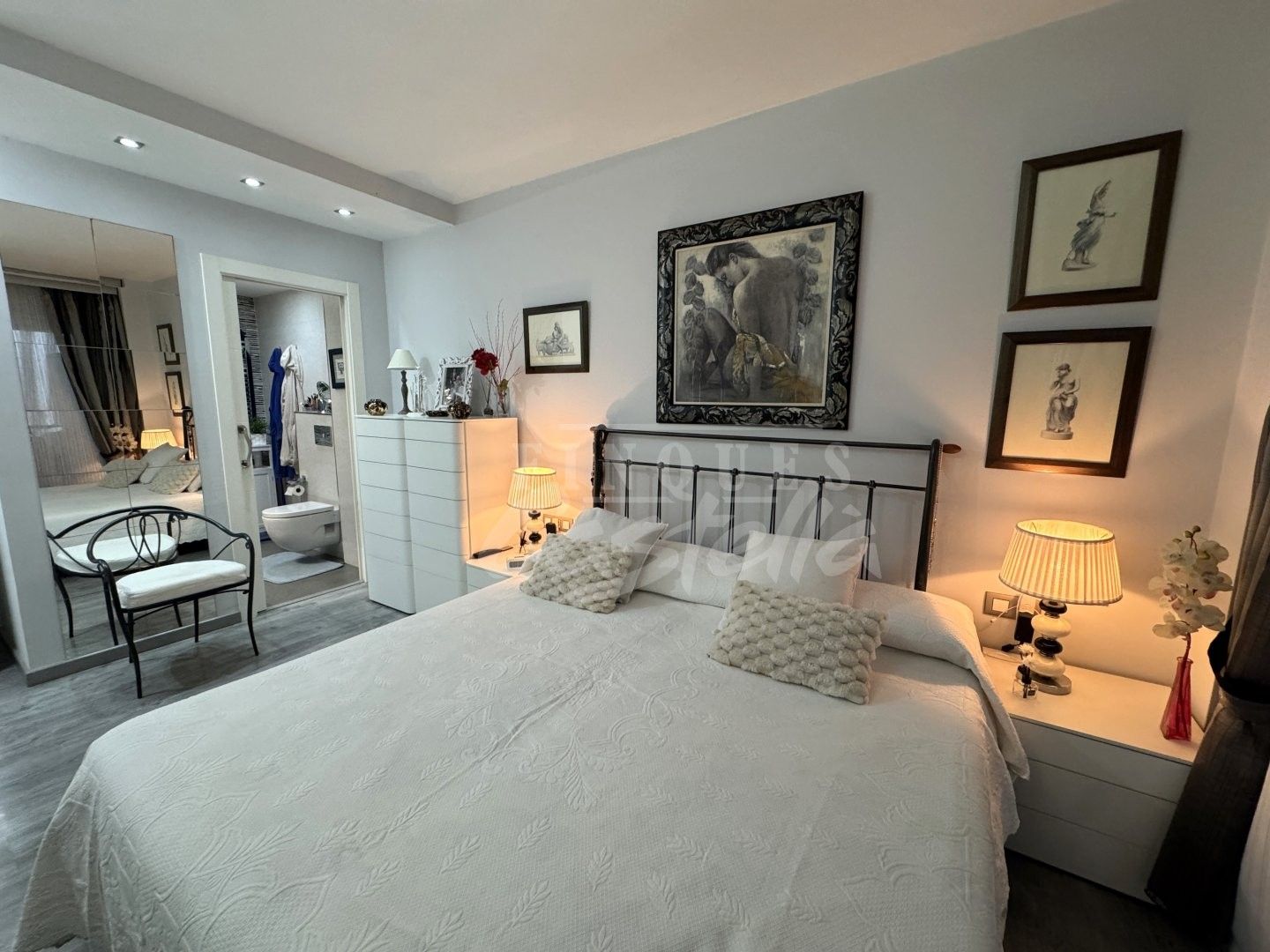 Bedroom of Flat for sale in Mataró  with Heating and Terrace